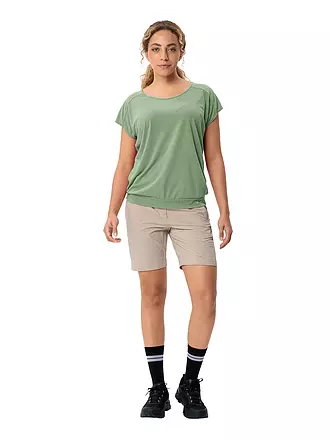 VAUDE | Camiseta funcional de mujer Skomer Streifen | hellgrün